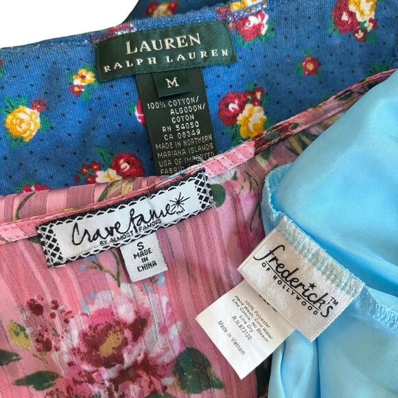 90'S Y2K 3 PC. BUNDLE SZ. MEDIUM! RALPH LAUREN, FREDERICK'S OF HOLLYWOOD - Picture 8 of 8